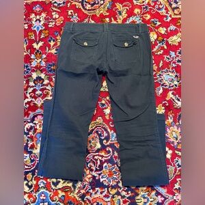 Hollister women’s Straight pants in Dark Navy